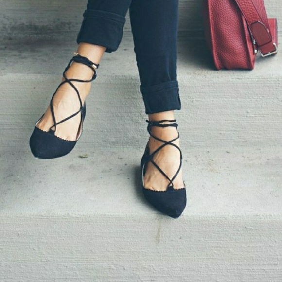 Calvin Klein Shoes - Calvin Klein lace up flats size 5 NEW